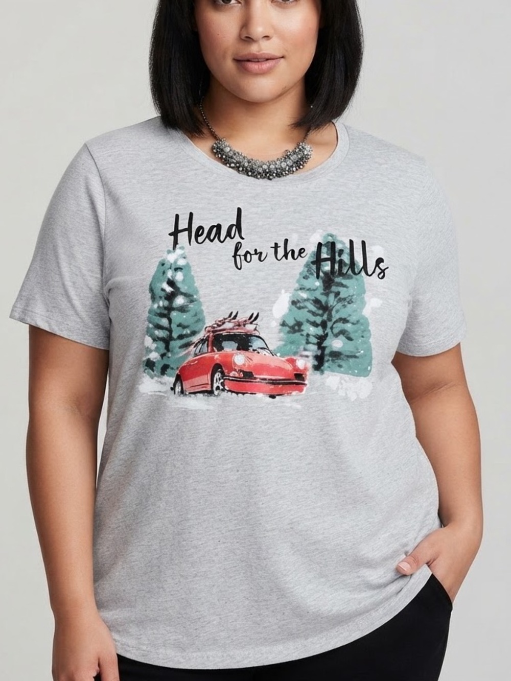 😍CLEARANCE MYSTYLE Christmas Short Sleeve Tee size Xl
